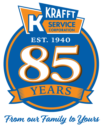 Krafft 85 years logo
